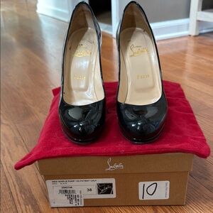 Christian Louboutin Black Heels Timeless Elegance